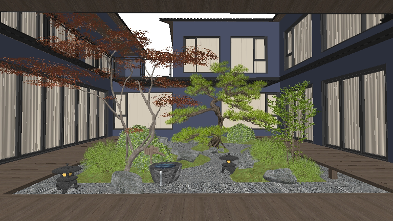 Modern Courtyard Landscapes