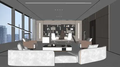 Modern Independent Office