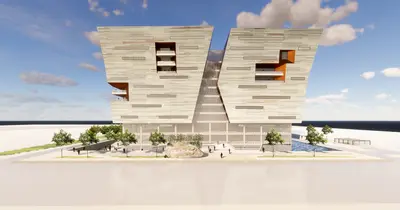 Office Buildings 3d model