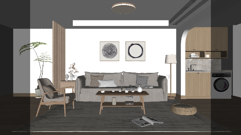 Japanese Home Living Room