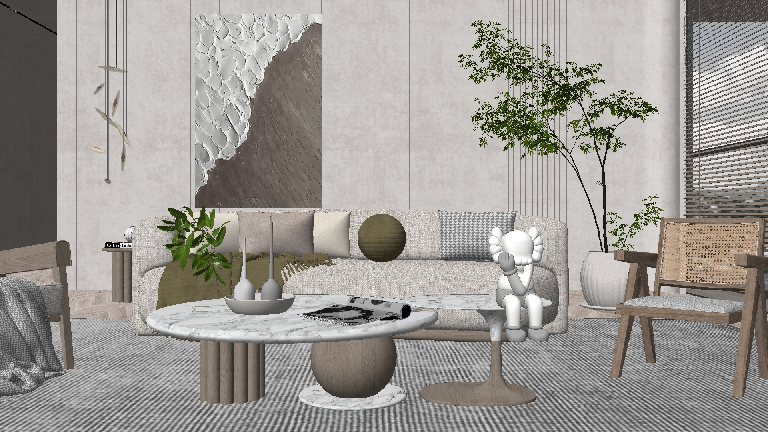 Modern Home Living Room