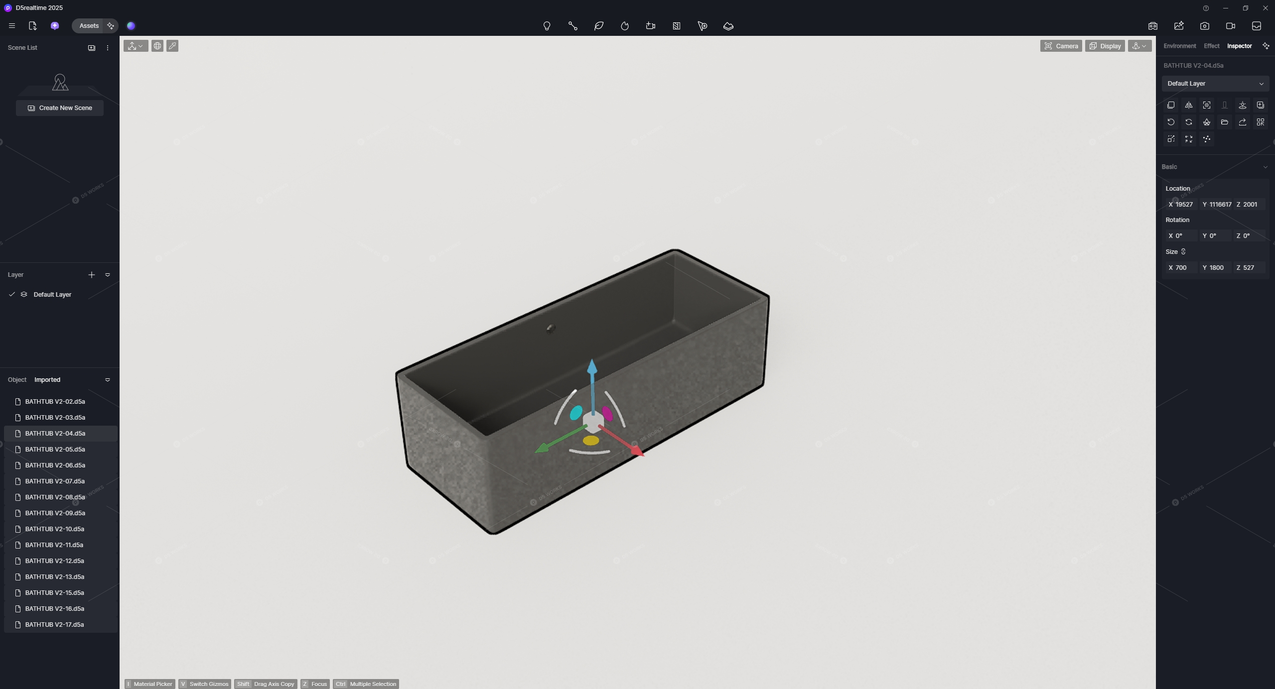 Bathtubs 3D Models 2