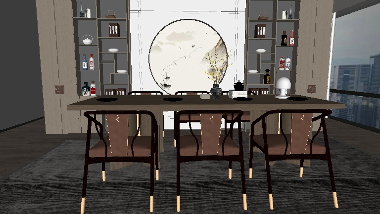 Chinese Study Room