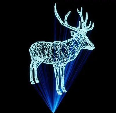 Holographic Animal Projection 01