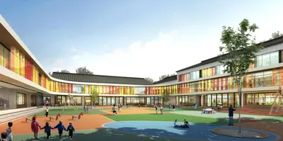 Modern Kindergarten Building