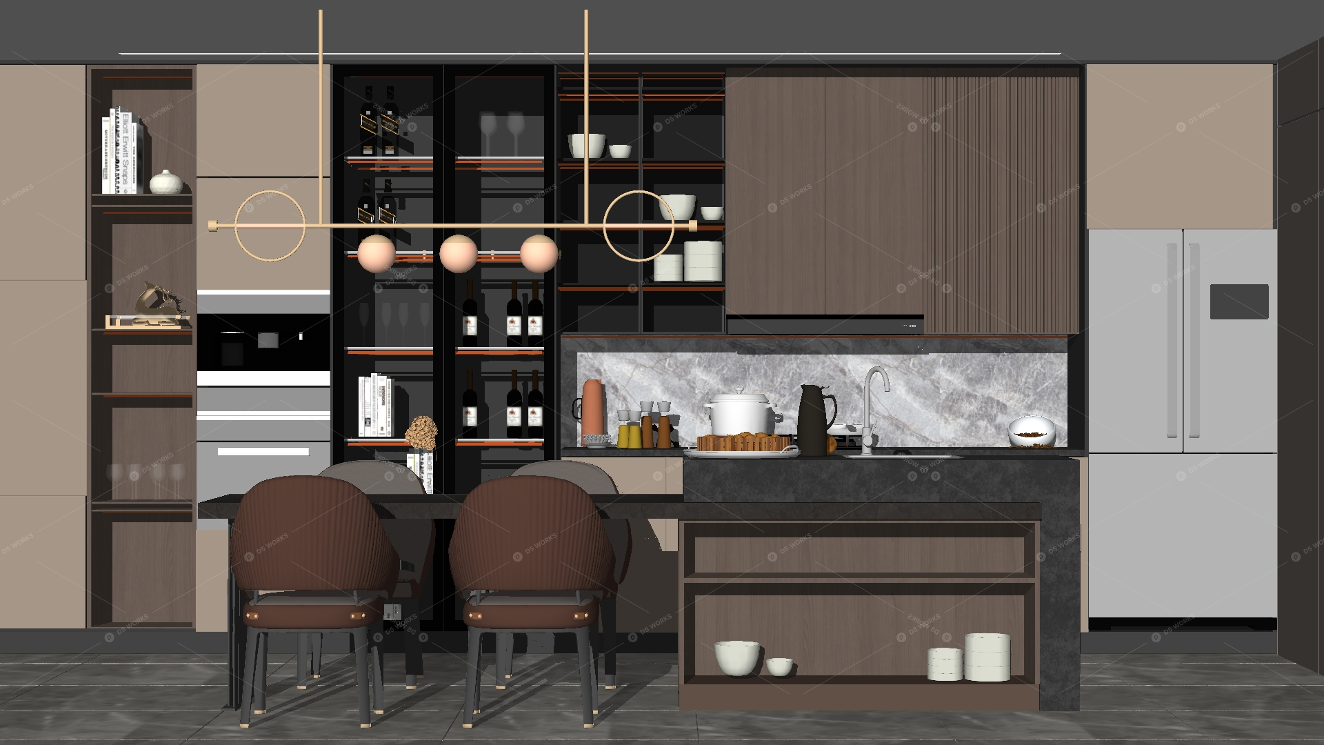 Kitchens 3D Models