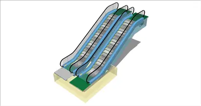 Modern Escalator