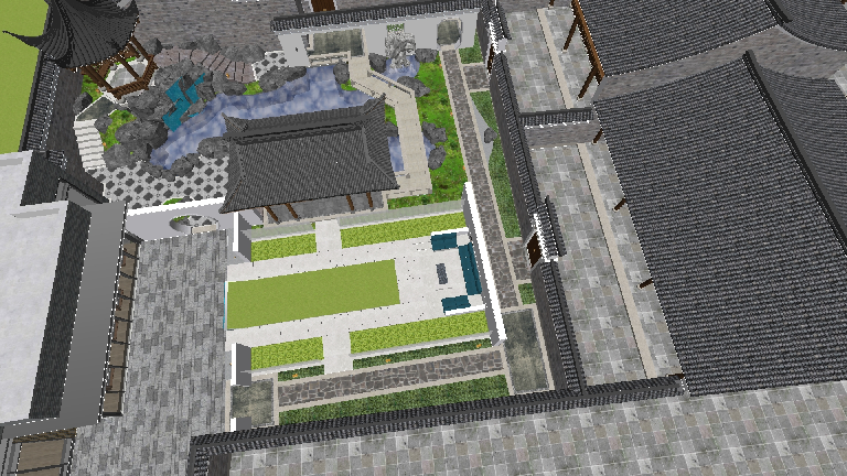 Chinese Courtyard Landscapes