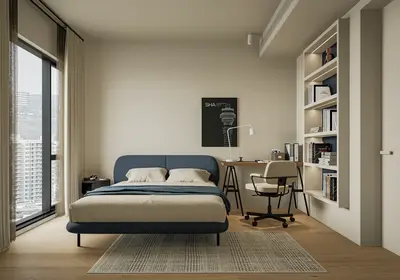Organic Modern Home Bedroom