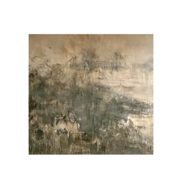 Earth Tone Textured Oil Painting 3d model