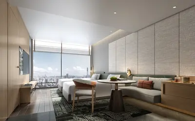 Modern Hotel Guest Room