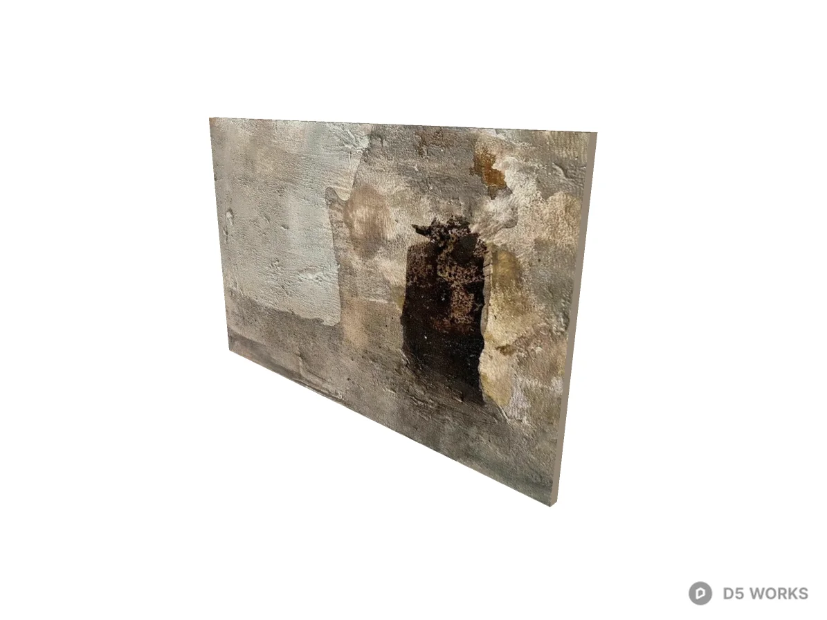 oil painting 3d model thumbnail 2