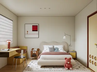 Girl’s Room 3d model