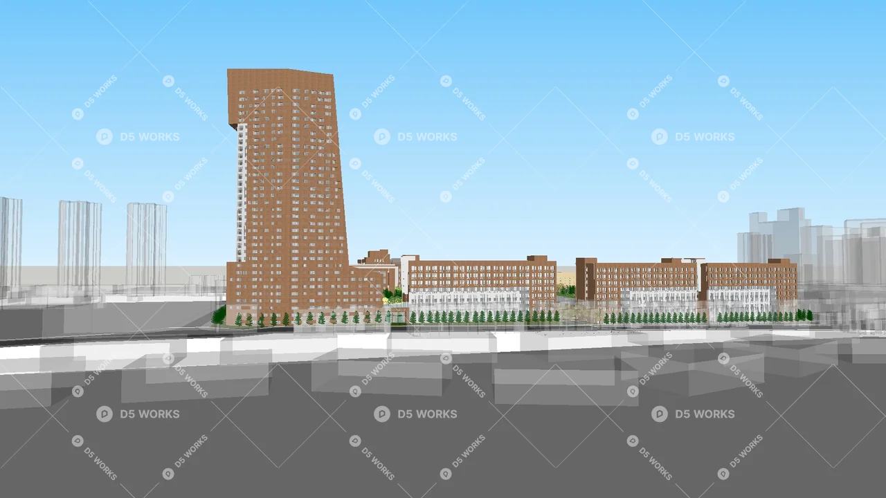 School Building 3d model thumbnail 20