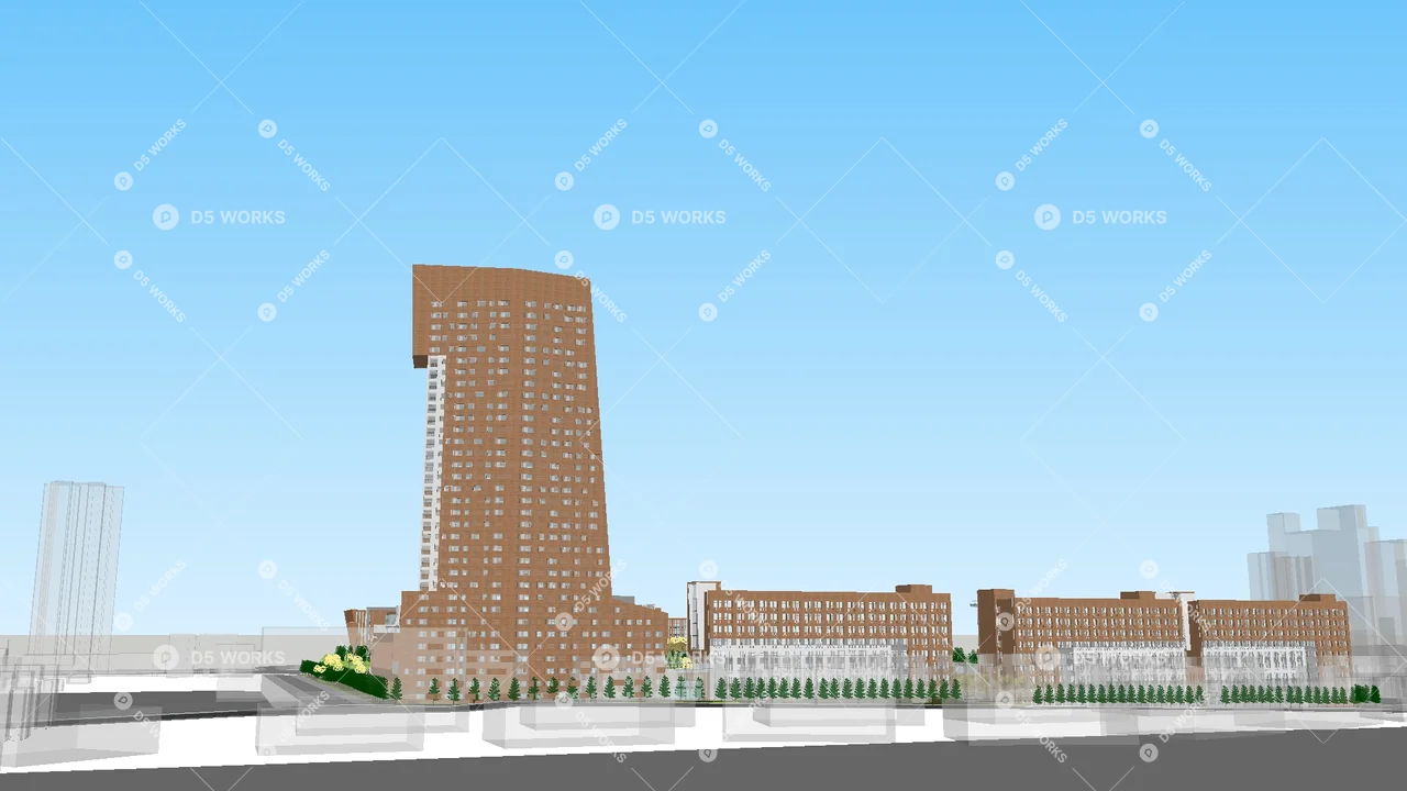 School Building 3d model thumbnail 18