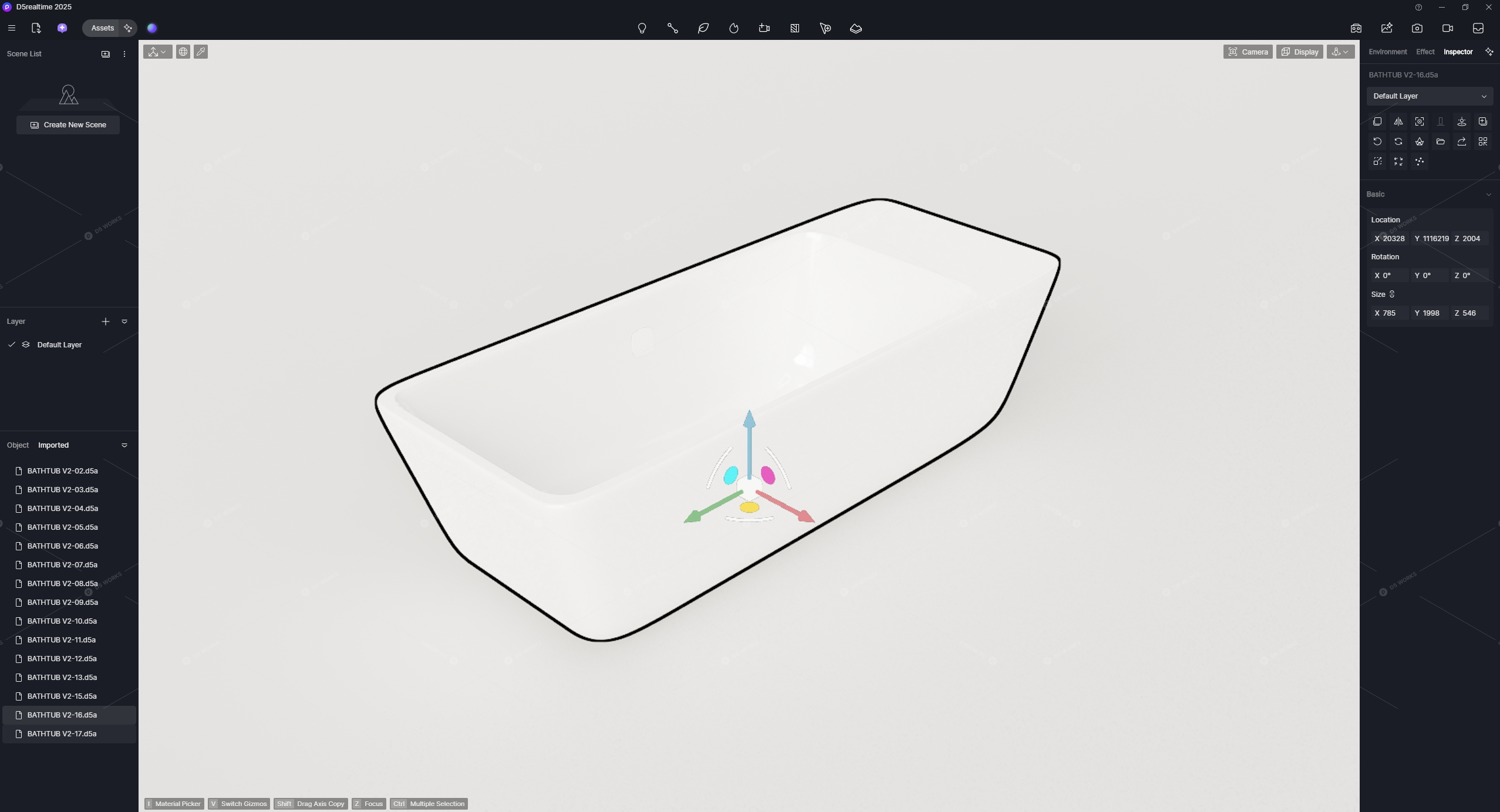 Bathtubs 3D Models 2