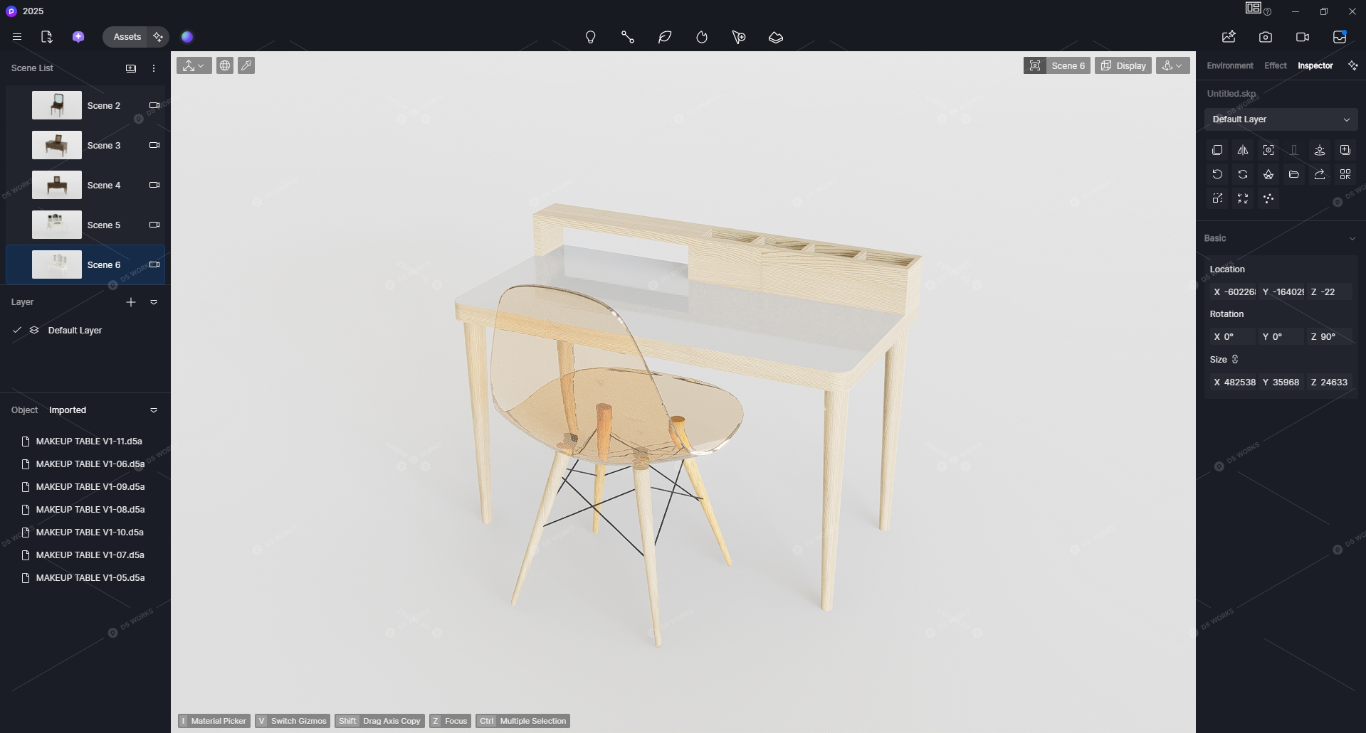 Tables/Side Tables 3D Models 3