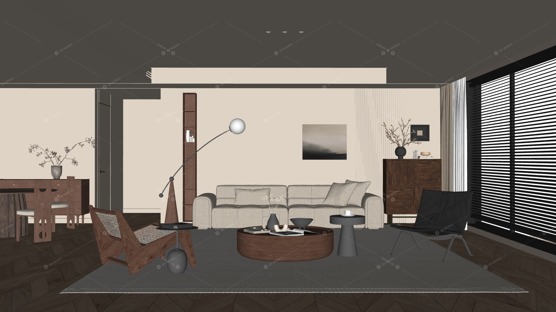 Living Rooms 3D Models