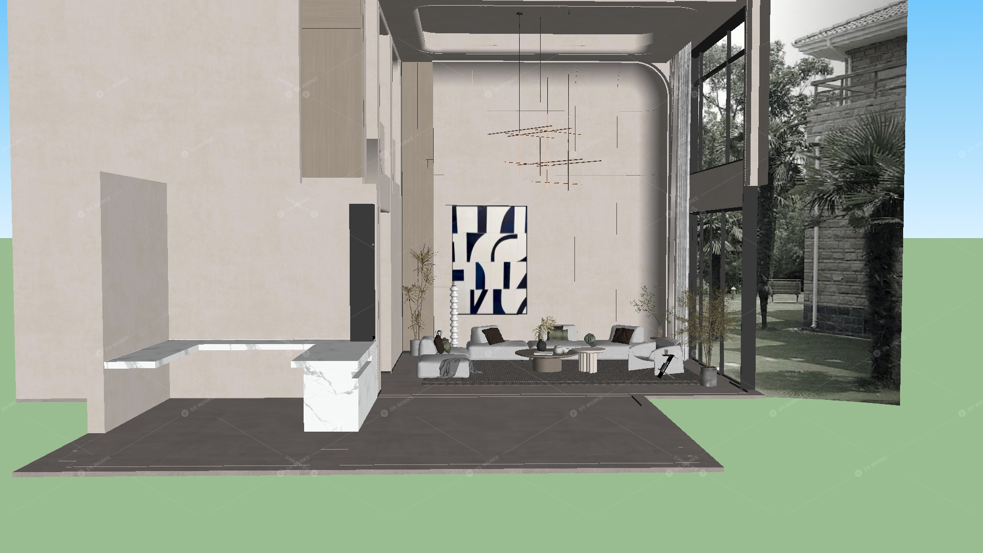Living Rooms 3D Models