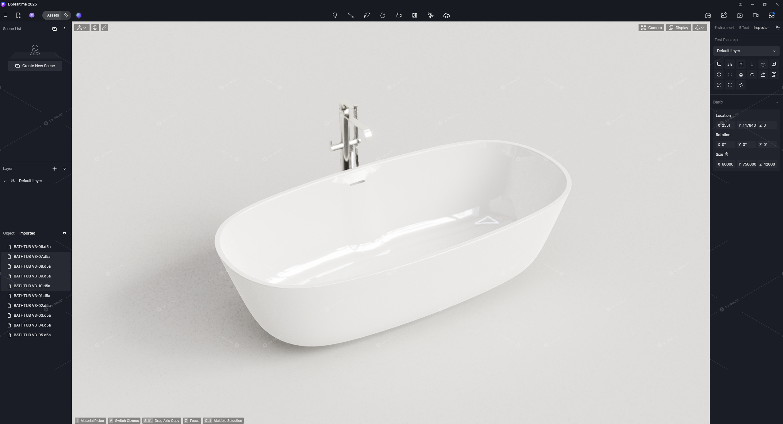Bathtubs 3D Models 2