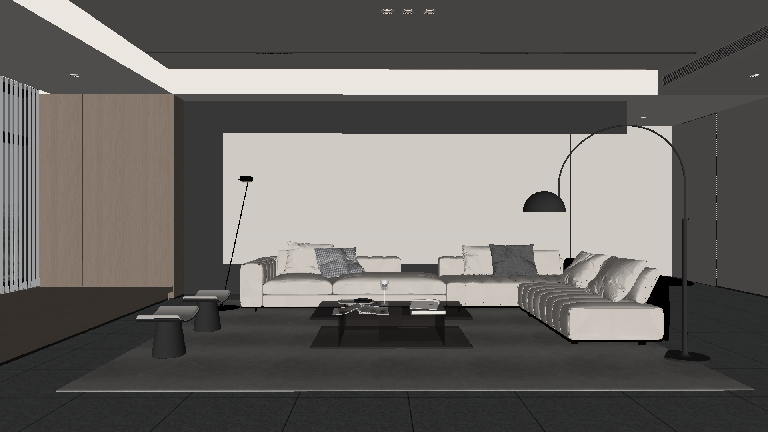 Modern Home Living Room
