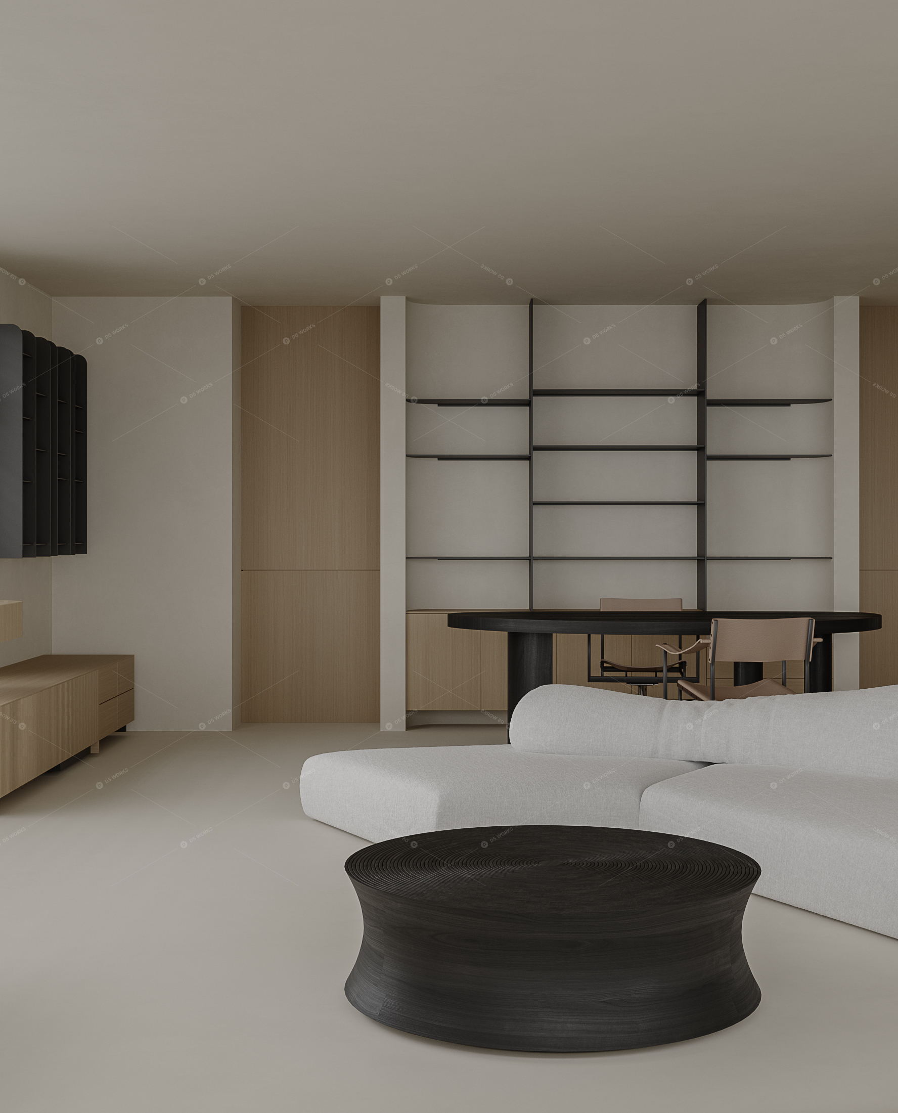 Living & Dining Rooms 3D Models 4