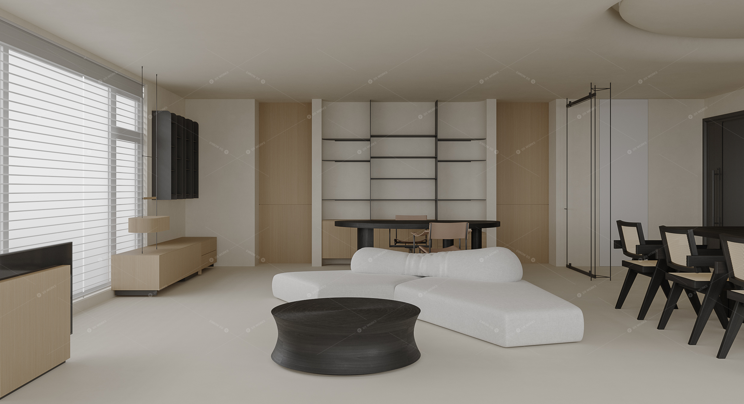 Living & Dining Rooms 3D Models 3