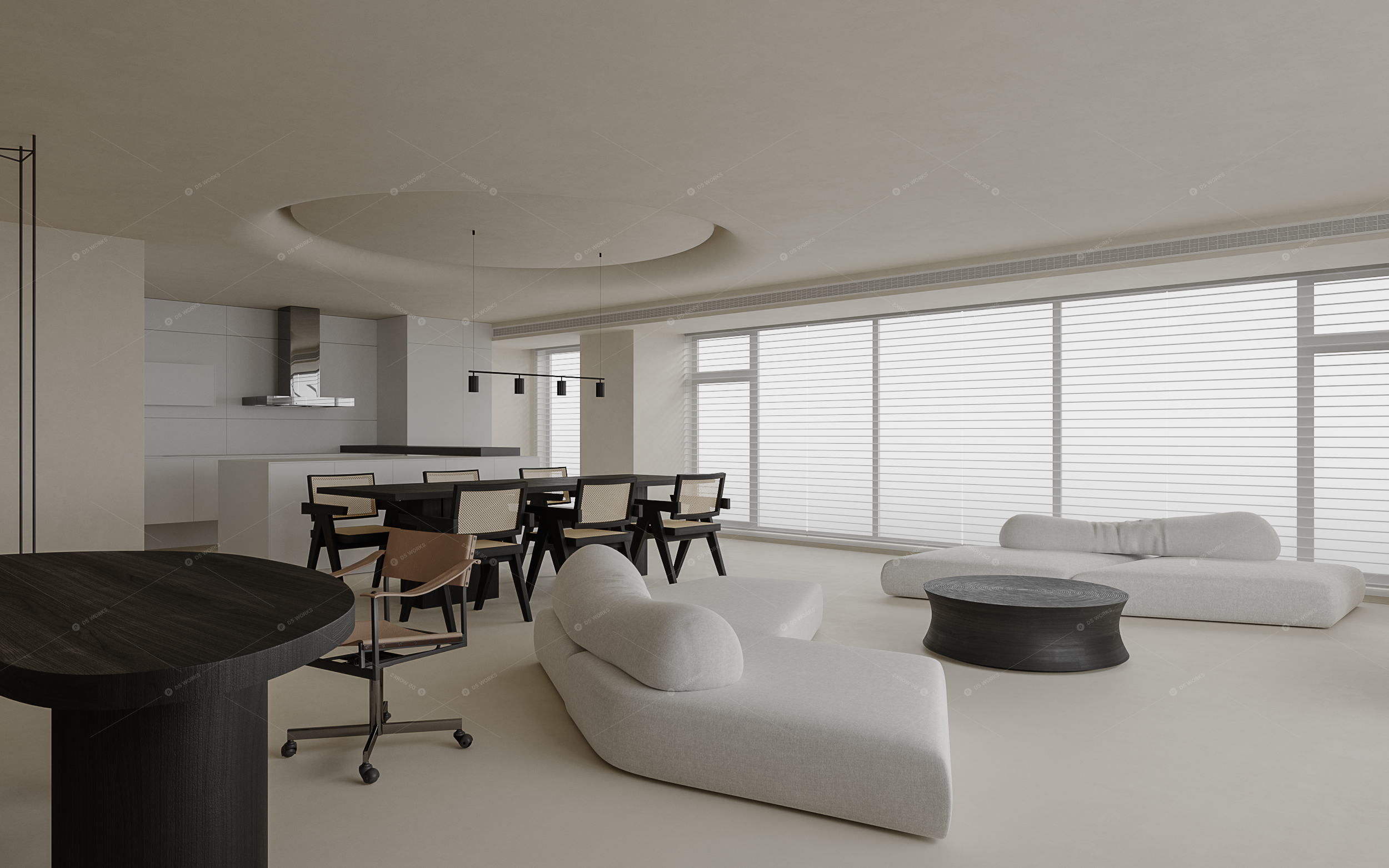 Living & Dining Rooms 3D Models 5