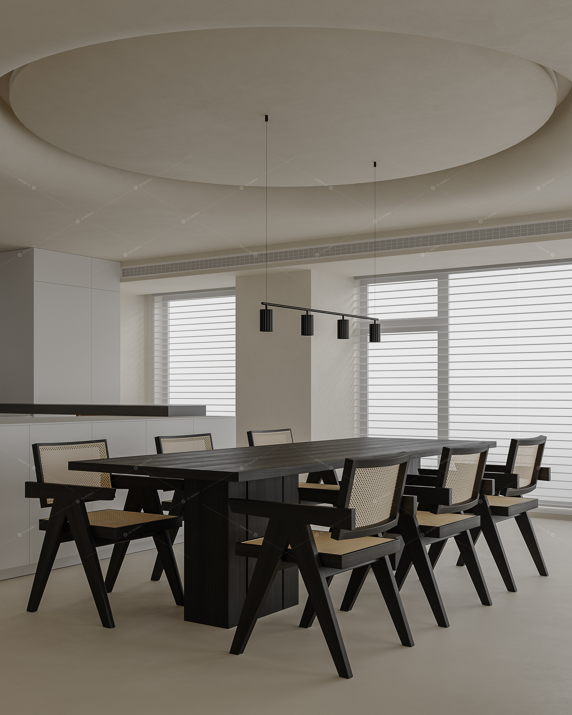 Living & Dining Rooms 3D Models 7