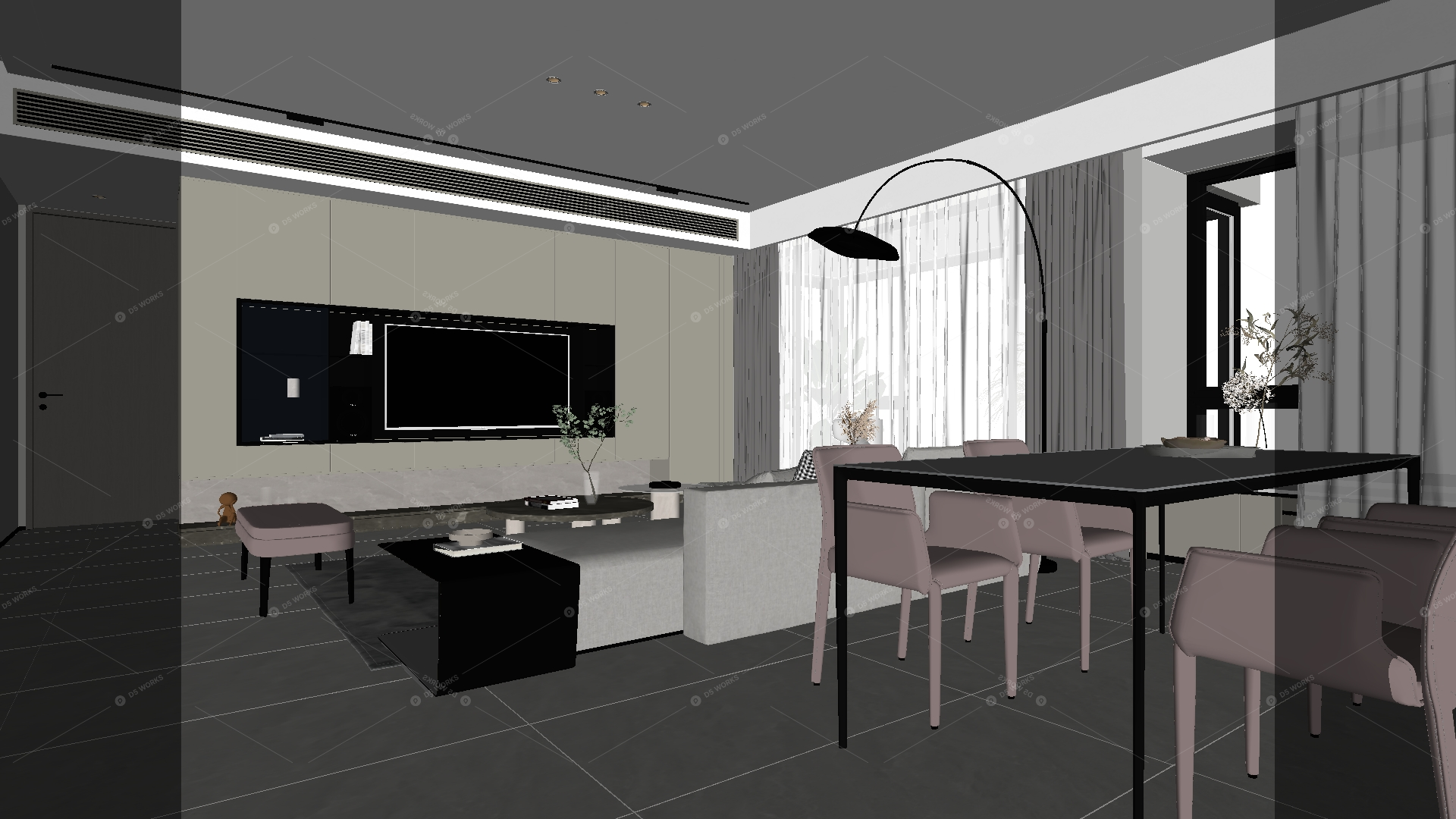 Furniture Sets 3D Models