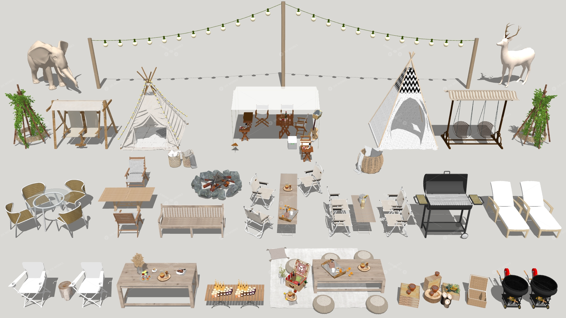 Entertainment Equipment 3D Models