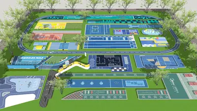 Modern Fitness Equipment