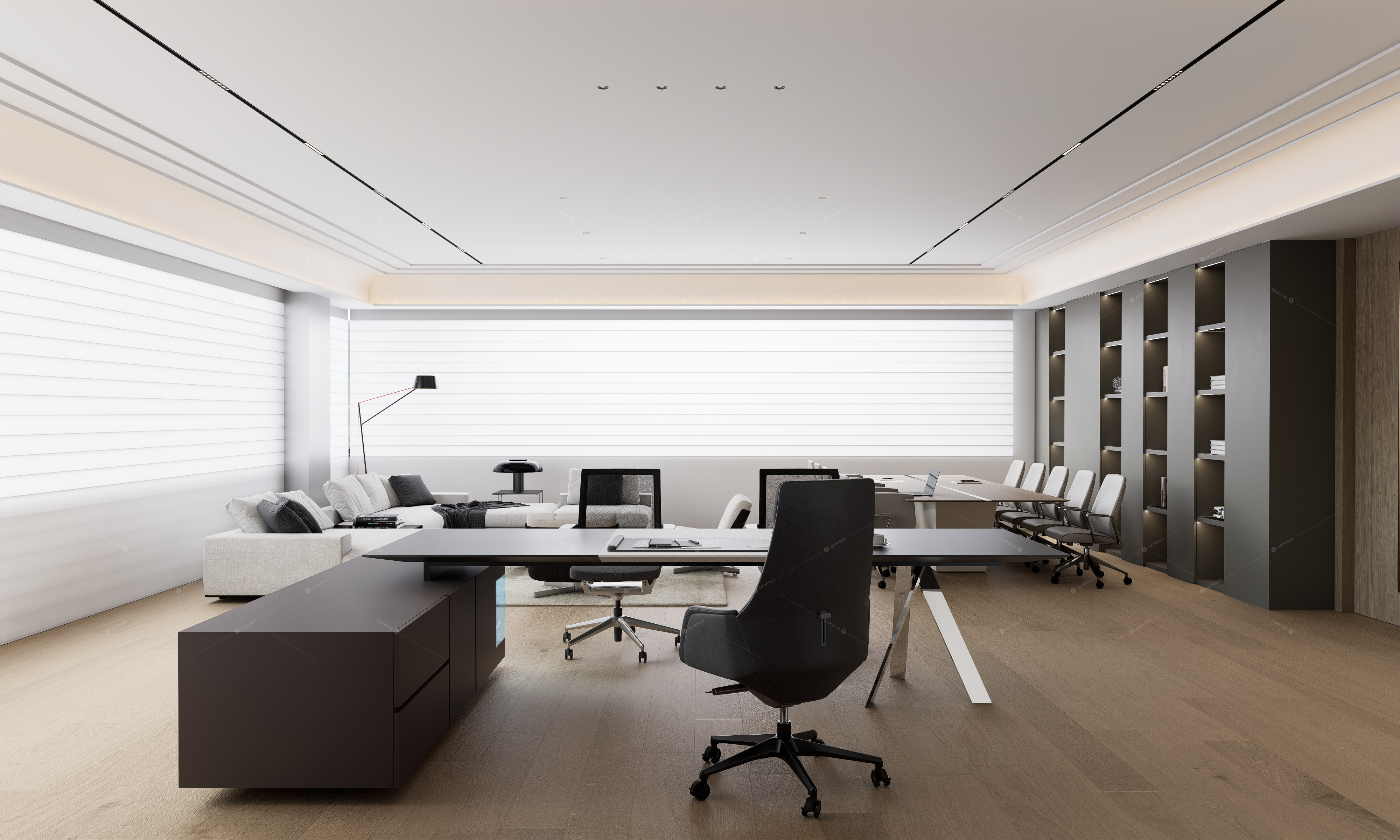 Office Spaces 3D Models 2