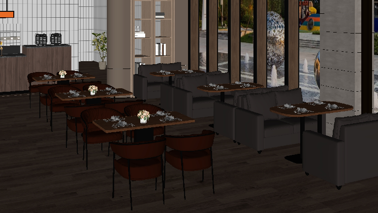 Modern Western Restaurant