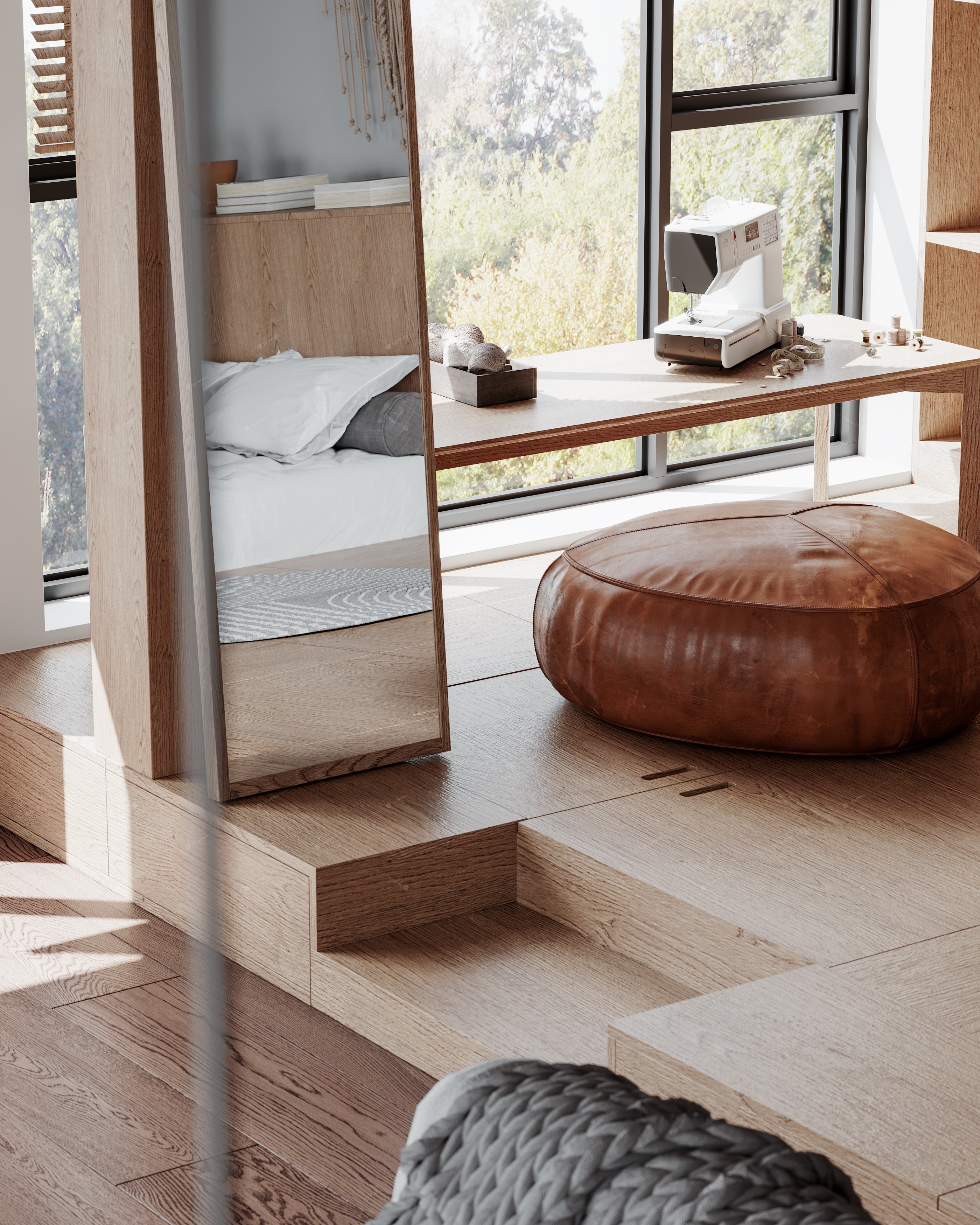 Studio Apartments 3D Models 2