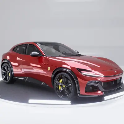 Red Sport Luxury SUV 3d model