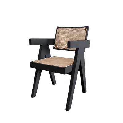 Mid-Century Modern Pierre Jeanneret Style Chair 3d model