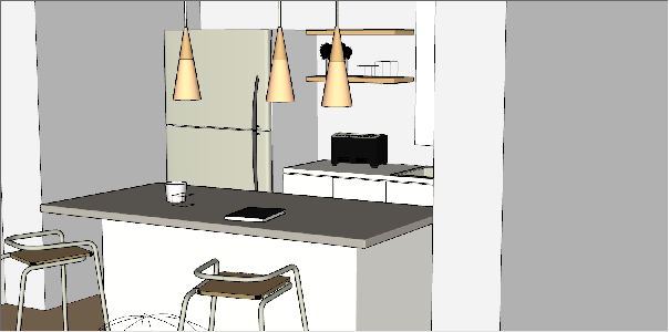 Modern Open Kitchen