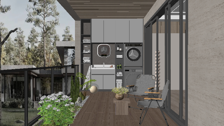 Modern Balcony (Home)