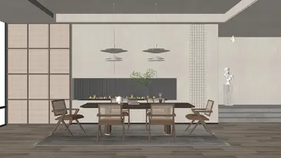Japanese Dining Room (Villa)