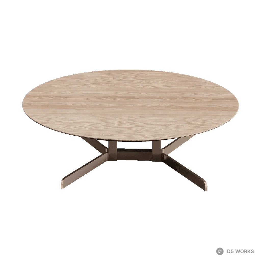Campus Coffee Table 01 3d model - Image 1