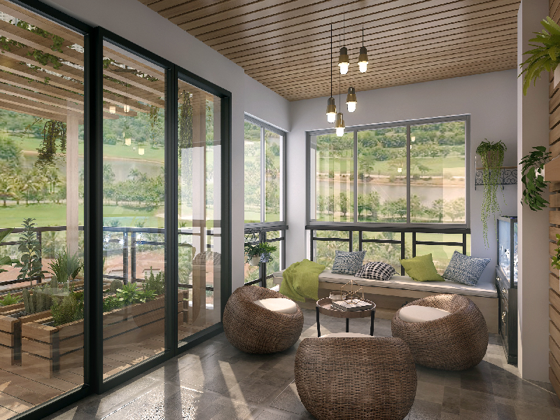 Modern Sunroom