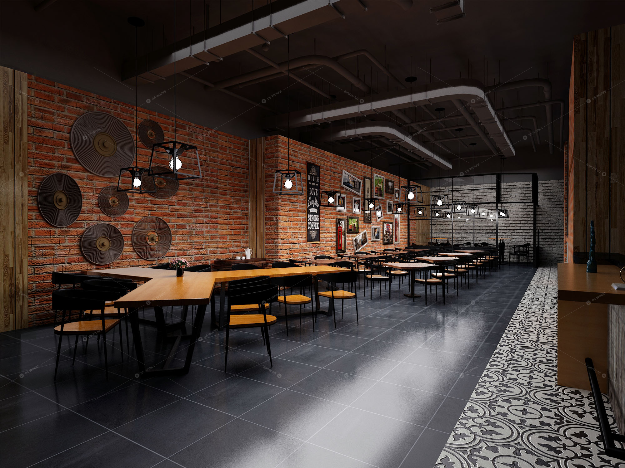 Restaurant Spaces 3D Models