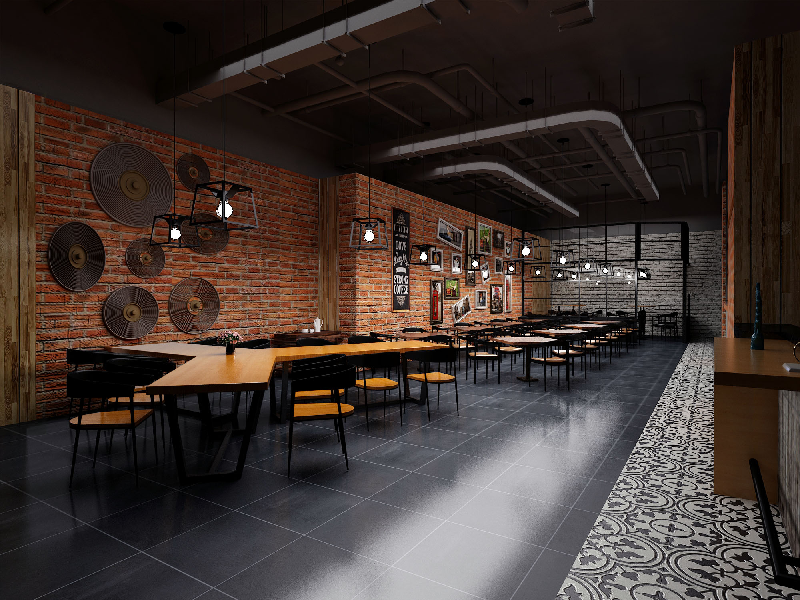 Industrial Chinese Restaurant