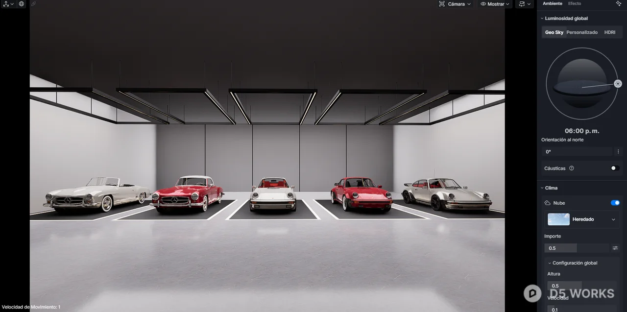 Classic Luxury Sports Car pack 02 3d model thumbnail 3