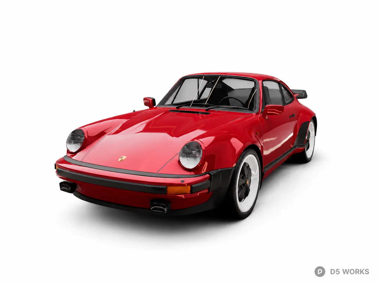 Classic Luxury Sports Car pack 02 3d model thumbnail 7