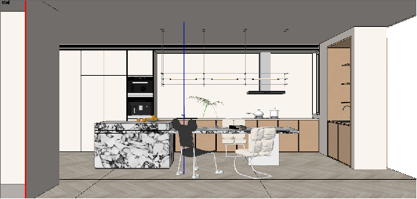 Modern Open Kitchen