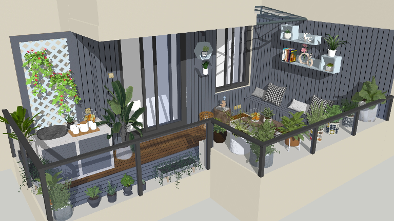 Modern Balcony (Home)