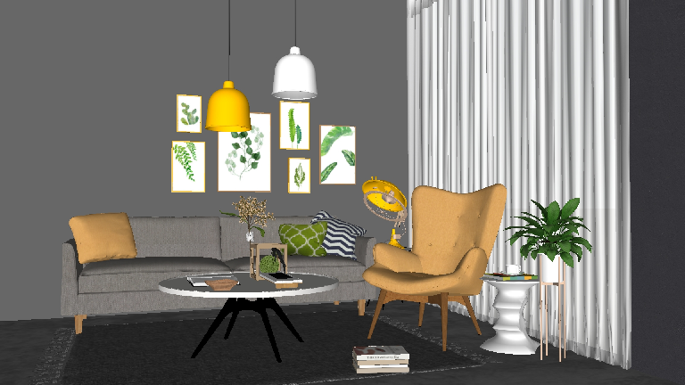 Modern Home Living Room