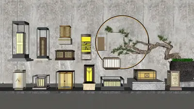 New Chinese Landscape Light